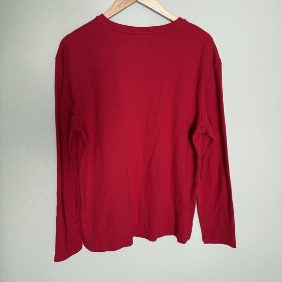 Disney Parks Christmas Long Sleeve Thermal Mickey Mouse Walt Disney World Size M - Picture 2 of 16